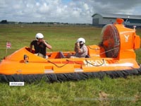 Association of Search and Rescue Hovercraft (Great Britain) - An ASRH-GB training day on the grass in daedalus, Lee-on-Solent, Hamphire, UK (submitted by Paul Hiseman).